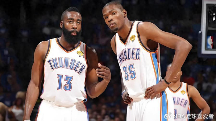 詹姆斯哈登生涯六段历程：从雷霆到骑士的巅峰